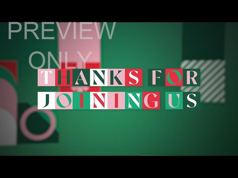 SANTA'S WORKSHOP: THANKS FOR JOINING US STILL