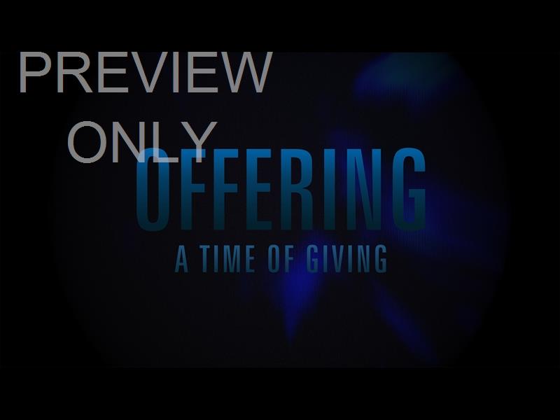 SEND THE RAIN OFFERING STILL