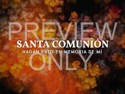 AERIAL JOURNEY COMMUNION STILL - SPANISH