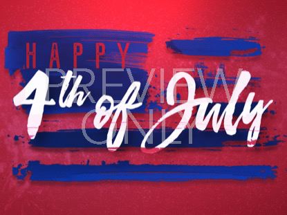 AMERICAN FLAIR 4TH OF JULY STILL