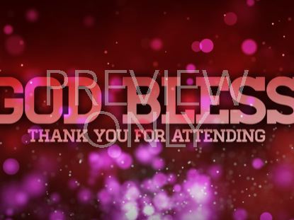 BOKEH CELEBRATION GOODBYE STILL