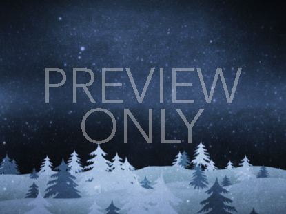 CHRISTMAS FOREST BLUE 2 STILL