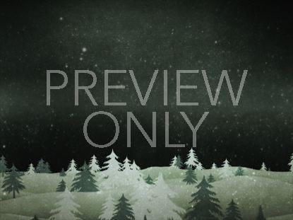 CHRISTMAS FOREST GREEN 2 STILL