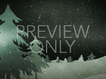 CHRISTMAS FOREST GREEN 5 STILL