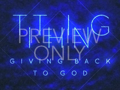 COBALT CURRENT TITHING STILL