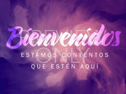 CONSECRATED SPIRIT WELCOME STILL - SPANISH