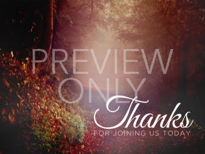 CRISP MORNING CLOSING STILL