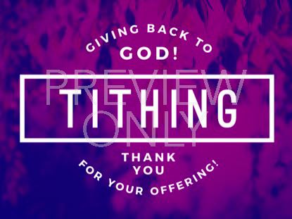 DUOTONE NATURE TITHING STILL