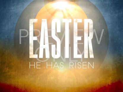 EASTER HORIZON RISEN STILL
