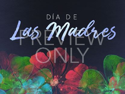 FLOATING FLOWERS MOTHER'S DAY STILL 1 - SPANISH