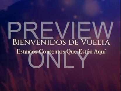 FLOATING LIGHTS WELCOME STILL SPANISH