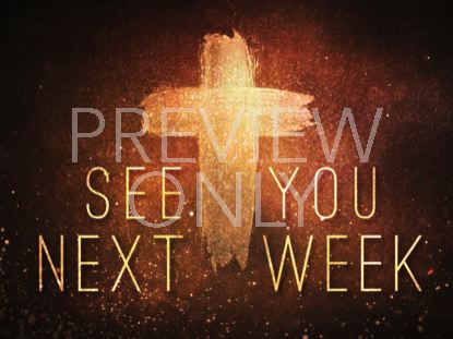 GLOWING CROSS CLOSING