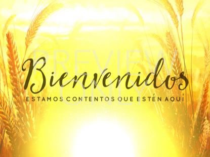 HARVEST SOWING WELCOME 1 STILL - SPANISH