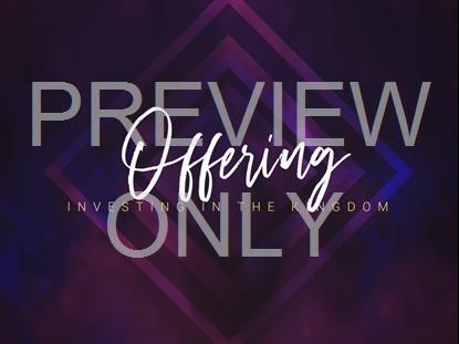 INFINITY OFFERING STILL