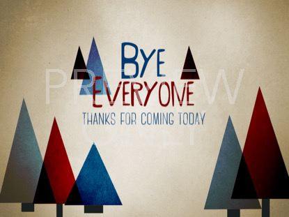 MODERN CHRISTMAS CLOSING STILL