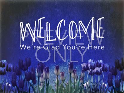 MOTHERS DAY TULIPS WELCOME STILL