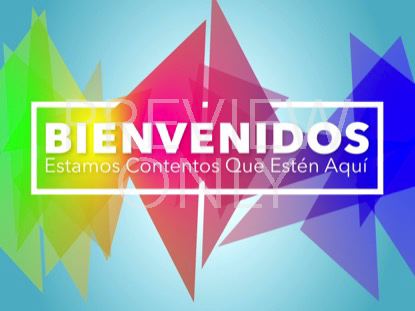 OVER THE RAINBOW WELCOME STILL - SPANISH