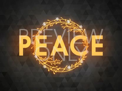 PEACEFUL ADVENT PEACE 1 STILL