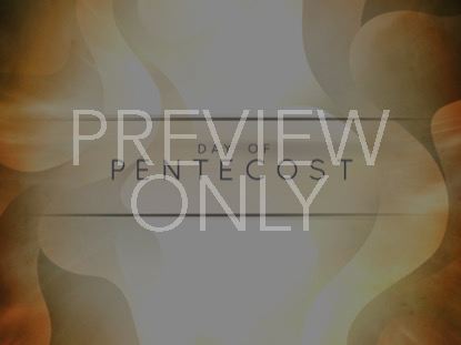 PENTECOST 1