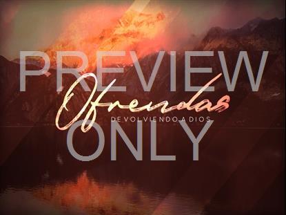 RAISED HALLELUJAH OFFERING STILL SPANISH