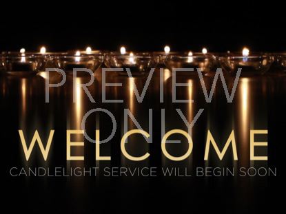 REFLECTIVE CANDLES WELCOME CANDLELIGHT STILL