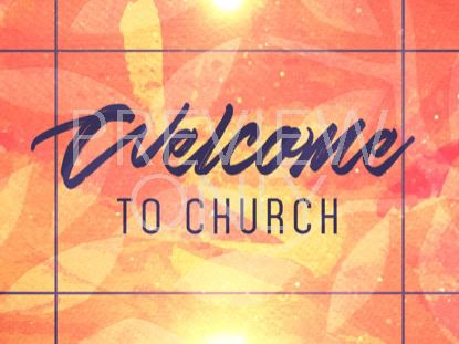 SEASONAL DISPLAY WELCOME STILL