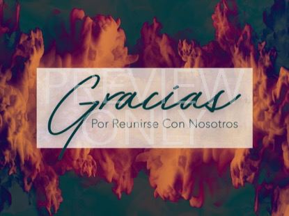 SPIRIT OF PENTECOST CLOSING STILL - SPANISH