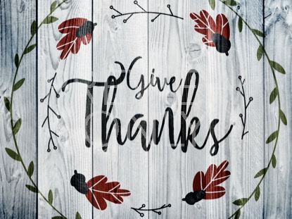 THANKSGIVING ART THANKS STILL