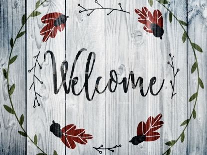 THANKSGIVING ART WELCOME STILL