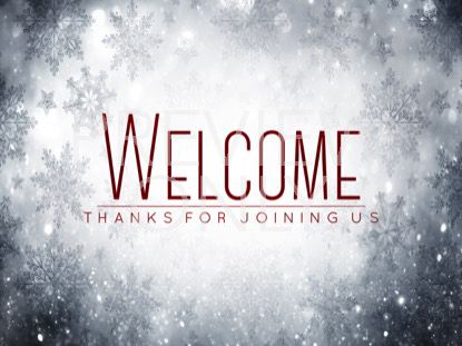 TIS THE SEASON WELCOME STILL