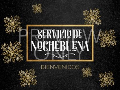 Trendy Christmas Eve Still Spanish | Playback Media | WorshipHouse Media