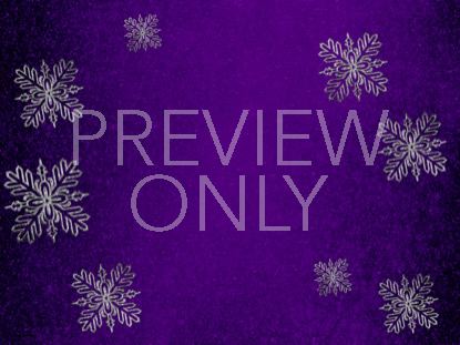 TRENDY CHRISTMAS PURPLE STILL