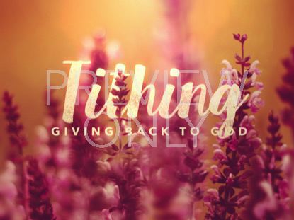 VIBRANT BLOOMS TITHING STILL