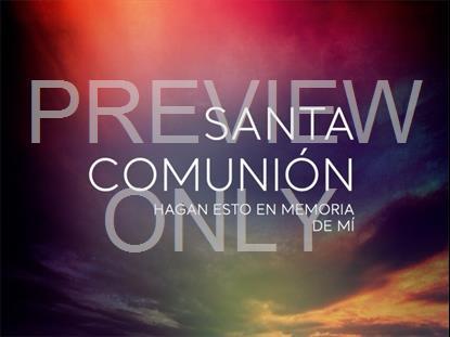 VIVID SKIES COMMUNION SPANISH STILL