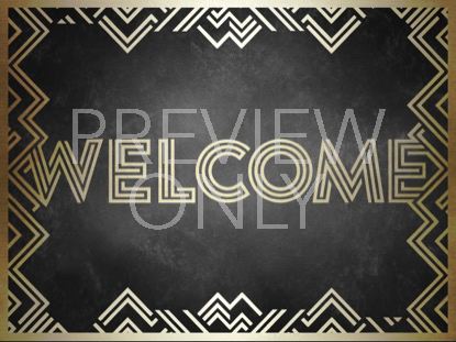 WEEKEND DECO WELCOME STILL