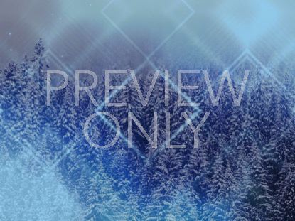 WINTER TRAILS 2 BLUE STILL