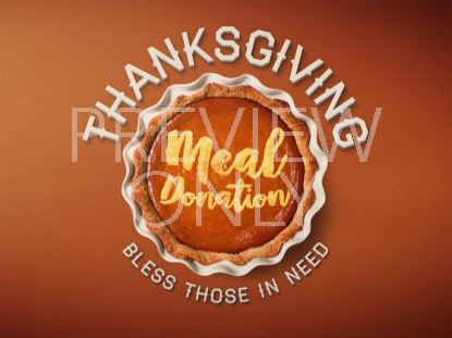 THANKSGIVING MEAL DONATION