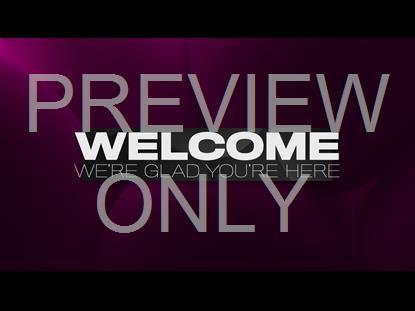 LIVESTREAM WELCOME TITLE SCREEN PURPLE