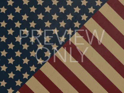 OLD FASHIONED AMERICA STARS AND STRIPES STILL