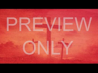 WITNESS HIS RESURRECTION: PAINTED CROSS STILL