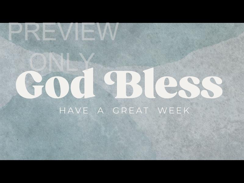 CLEAN SLATE GOD BLESS STILL