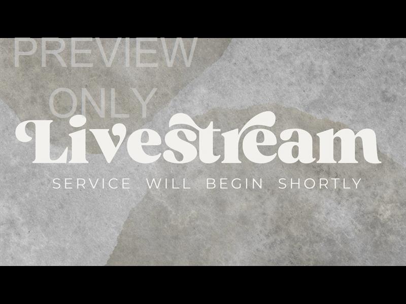 CLEAN SLATE LIVESTREAM STILL