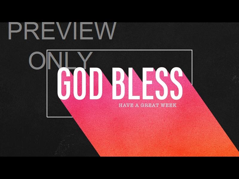 COLOR POP STILL GOD BLESS