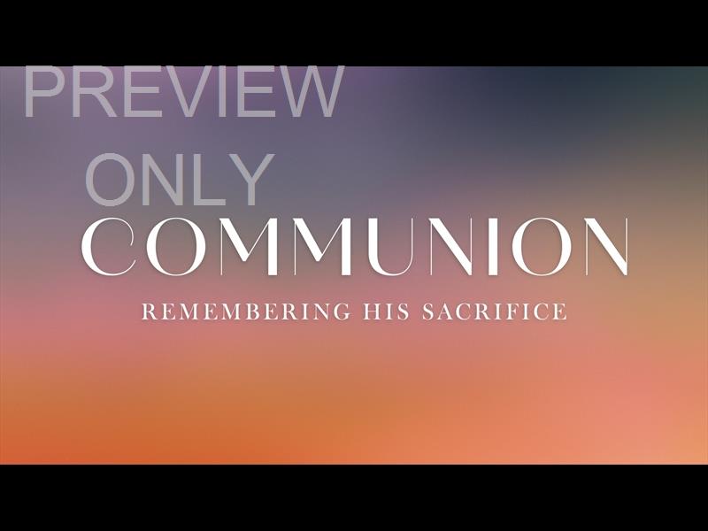 EARLY LIGHT COMMUNION STILL