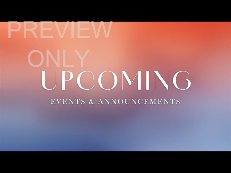 EARLY LIGHT UPCOMING STILL