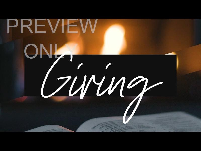 FIRESIDE READ STILLS GIVING