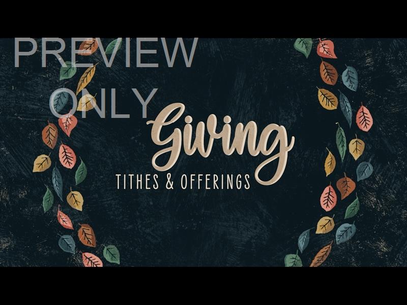 HAPPY LEAVES GIVING STILL