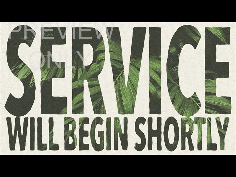 HOSANNA SERVICE STILL