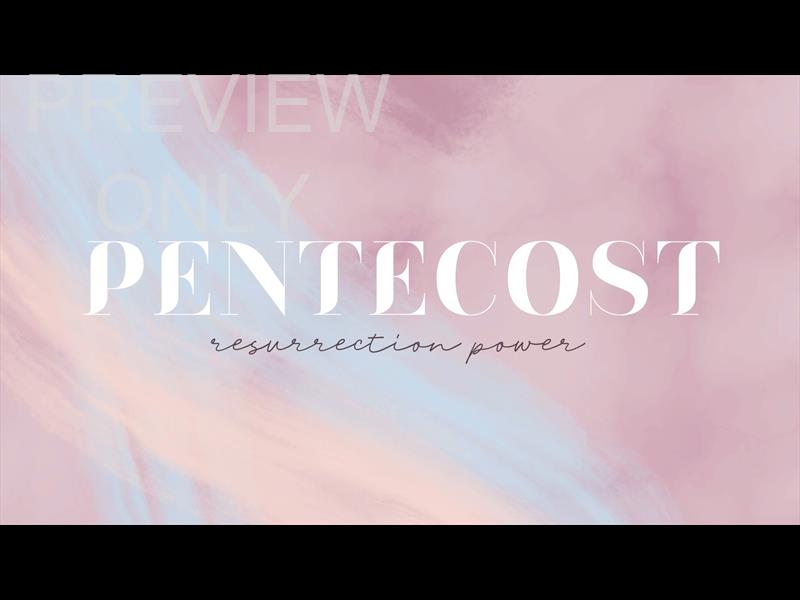 SWEET BREEZE: PENTECOST