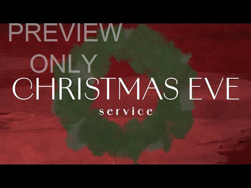 TANNENBAUM CHRISTMAS EVE STILL